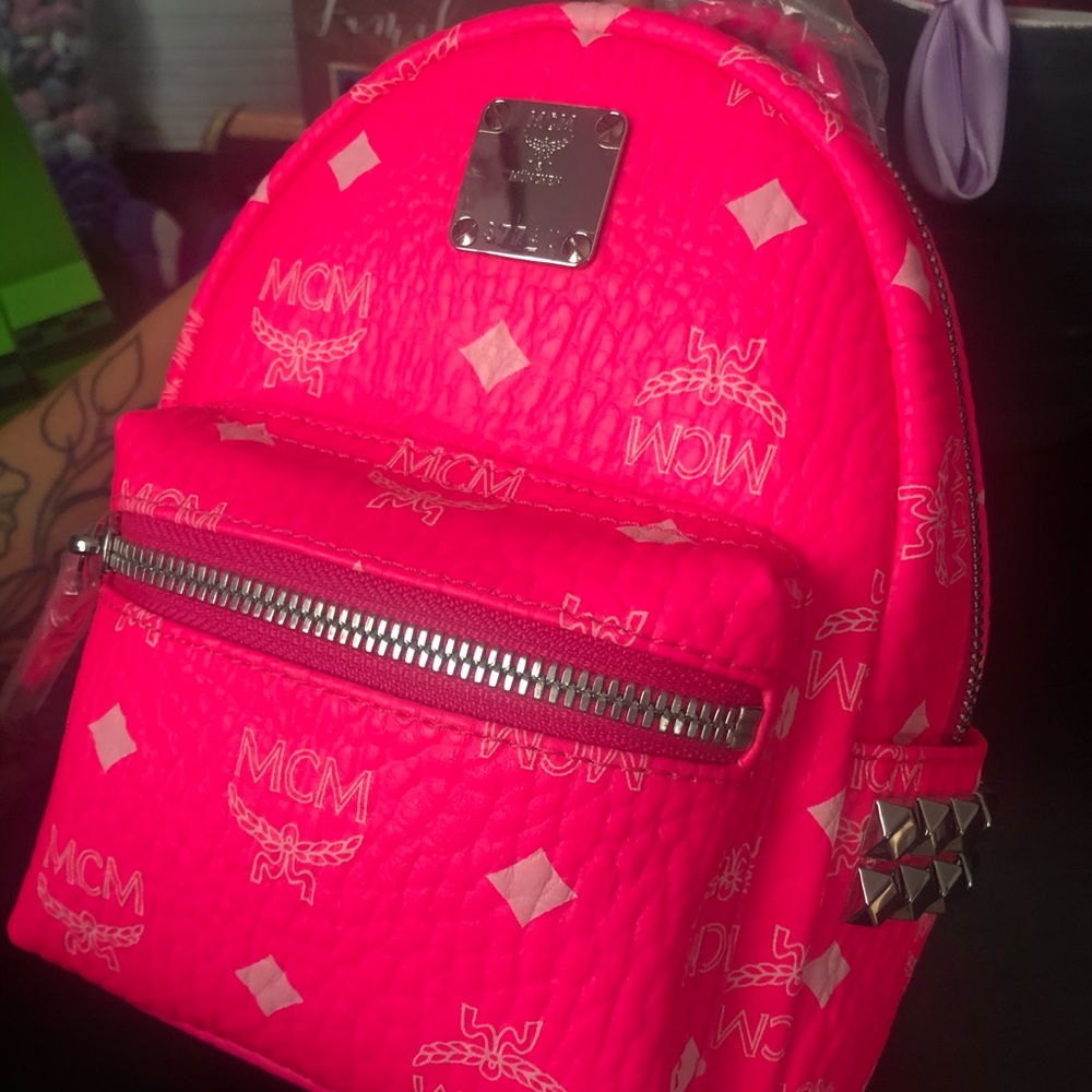 **SOLD**MCM X-Mini Stark Side Stud Backpack